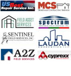 Logos of some property preservation companies