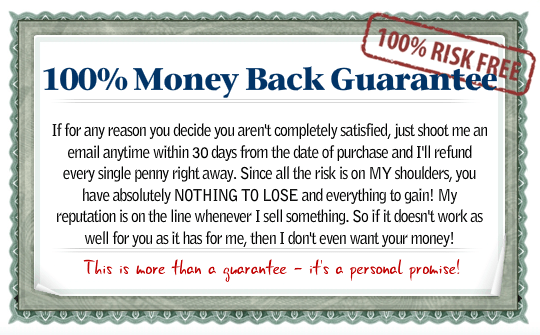 Money back guarantee diploma