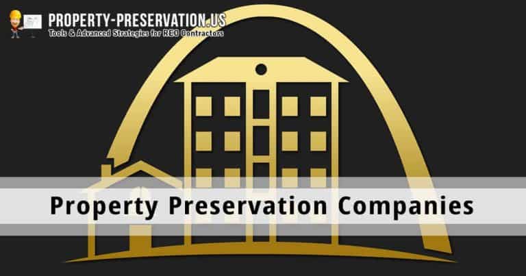 Information on Property Preservation Companies